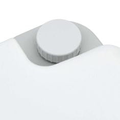 Vidaxl Prenosni kamperski WC Siva 41.5 x 36.5 x 30 cm