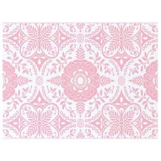 Vidaxl Zunanji preproga Roza 300 x 400 cm PP