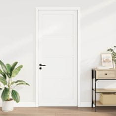 Vidaxl Notranja vrata ORKDAL Bela 93 x 232 cm Vezani les