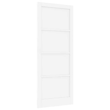 Vidaxl Notranja vrata ORKDAL Bela 93 x 232 cm Vezani les