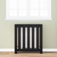 Vidaxl Pokrov radiatorja Črna Orehovina 78 x 20 x 82 cm