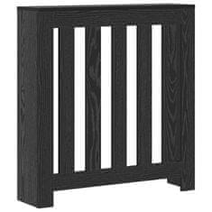 Vidaxl Pokrov radiatorja Črna Orehovina 78 x 20 x 82 cm