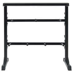 Vidaxl Stojalo za dumbell Črna 99 x 45 x 95.5 cm