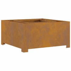 Vidaxl Ognjišče Kvadrat 80x80x40 cm Jeklena