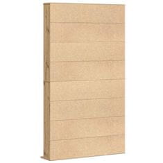 Vidaxl Omara za CD-je s polico artisan hrast 101 x 23 x 177.5 cm