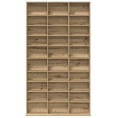Vidaxl Omara za CD-je s polico artisan hrast 101 x 23 x 177.5 cm