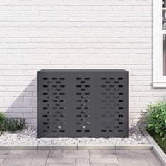 Vidaxl Pokrov za klimatsko napravo Antracit 110x50x80 cm Jeklo
