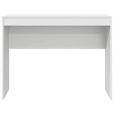 Vidaxl Miza Bela 100 x 40 x 76 cm Konstruiran les