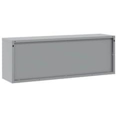 Vidaxl Orodna omara na steni z plinskimi vrati Črna 100x25x35 cm
