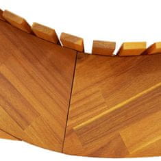 Vidaxl Gugalniki za sončenje 2 pcs Rjava 154 x 60 x 74 cm