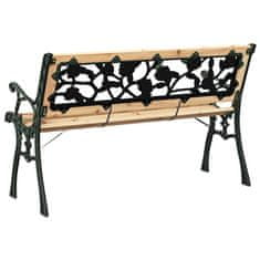 Vidaxl klop Rjava 116 x 54 x 73cm les