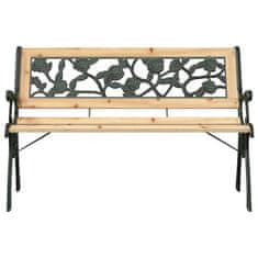 Vidaxl klop Rjava 116 x 54 x 73cm les