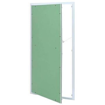 Vidaxl Dostopna enota Zelena in srebrna 55 x 105 cm