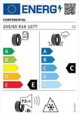 Continental Zimska pnevmatika 205/65R16C 107/105T VancoWinter 2 04530060000