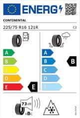 Continental Celoletna pnevmatika 225/75R16C 121R Vanco FourSeason 2 DOTXX24 04733640000