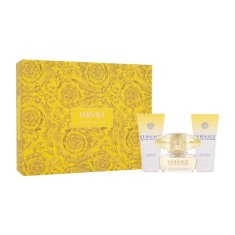 Versace Yellow Diamond Set toaletna voda 50 ml + losjon za telo 50 ml + gel za prhanje 50 ml za ženske