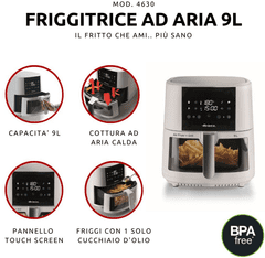 Ariete Cvrtnik na vroč zrak Airy 9L