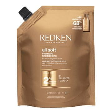 Redken Mehčalni šampon za suhe in krhke lase All Soft (šampon)
