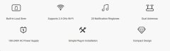 EZVIZ Pametni zvonec CS-CH1 Wi-Fi, združljiv z EP3x Pro/HP3 Pro