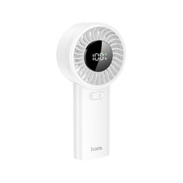 Hoco HX62 ročni / namizni ventilator, bel