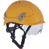 ALPINWORKER zaščitna čelada, rumena