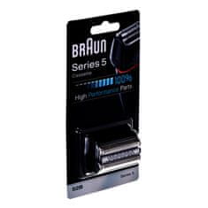 Braun Nadomestna kaseta za brivnik Braun Series 5 52B - črna