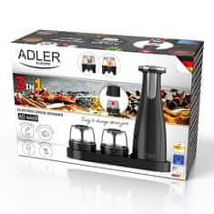 Adler Komplet mlinčkov za začimbe Adler AD 4449B Black