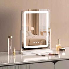 S6 Steklarstvo Šest Make-up LED OGLEDALO S6P41, 40 x 50cm, kozmetično ogledalo za ličenje LED