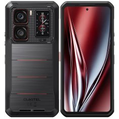 Oukitel WP 300 5G Robustni telefon, 16000mAh Baterija, 108MP, Android 15(12GB+512GB NFC), Črn