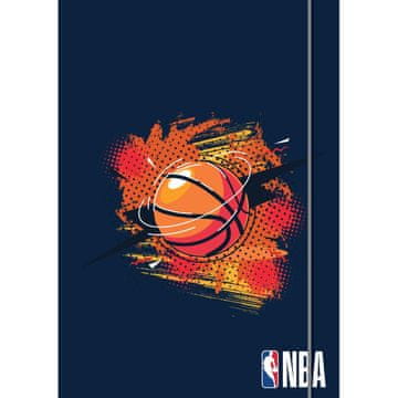 Eurocom Mapa z elastiko A4 NBA