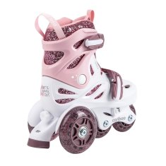 Otroški rolerji Cariboo Ballerina z LED kolesi, vijolični 26-30, B-046-FI-XS