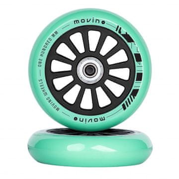Movino Rezervna kolesa MOVINO za freestyle skiro 100 mm, PP, 2 kosa, mint D-144-TY