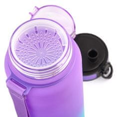 MTR Športna steklenica Tritan MTR, 1000 ml, vijolično-modra, D-167-FITY