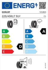 Dunlop Letna pnevmatika 225/45R17 91Y FR SportMaxx RT AO2 531865
