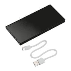 A DESIGN Powerbank Wolfsberg 8.000 mAh, črn
