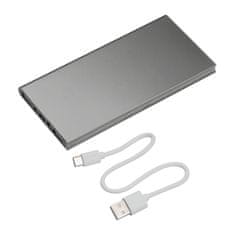 A DESIGN Powerbank Wolfsberg 8.000 mAh, siv