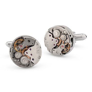 Modne manšetne gumbe Clockwork Machine KS-218