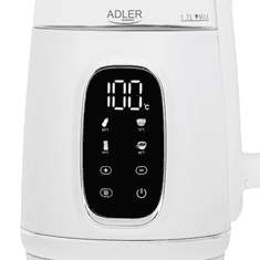 Adler Grelnik vode AD 1305-WS, 2200W, 1.7L, LED, belo-srebrn