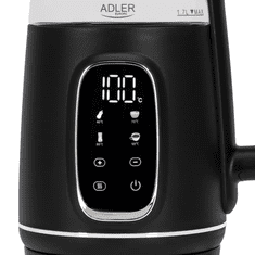 Adler Grelnik vode AD 1305-BS, 2200W, 1.7L, LED, črno-srebrn