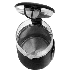 Adler Grelnik vode AD 1305-BS, 2200W, 1.7L, LED, črno-srebrn