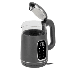 Adler Grelnik vode AD 1305-GS, 2200W, 1.7L, LED, sivo-srebrn