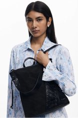 Desigual Ženski nahrbtnik Črna našita Tango 25WAKP122000