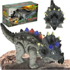 Ikonka Daljinsko vodeni dinozaver RC Triceratops hodi sveti rjove