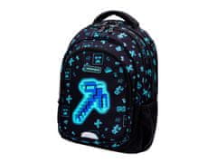Astra Šolski nahrbtnik AstraBAG DARK PIXEL, AB300, 502025015