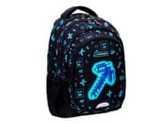 Astra Šolski nahrbtnik AstraBAG DARK PIXEL, AB300, 502025015