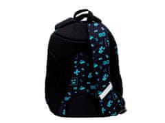 Astra Šolski nahrbtnik AstraBAG DARK PIXEL, AB300, 502025015