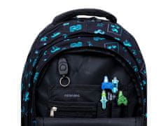 Astra Šolski nahrbtnik AstraBAG DARK PIXEL, AB300, 502025015