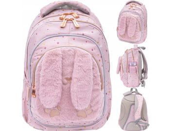 Astra Šolski nahrbtnik za prvi razred AstraBAG FLUFFY BUNNY, AB330, 502025022