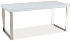 CASARREDO Kavna mizica ROSA beli sijaj