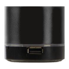 A DESIGN Bluetooth zvočnik z LED osvetlitvijo Taifun, črn